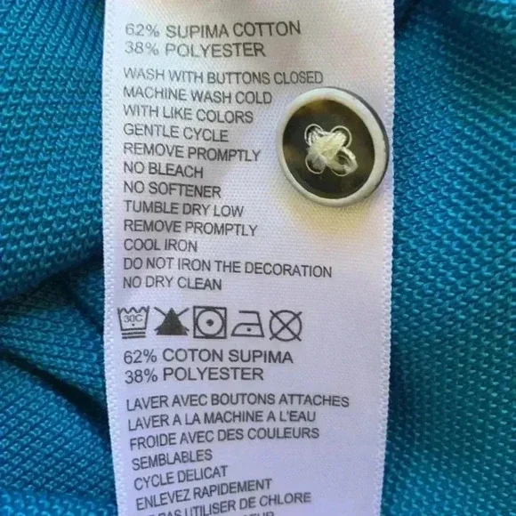 Tommy Bahama NWOT 100% Cotton Short Sleeve  Polo Shirt - Picture 6 of 8